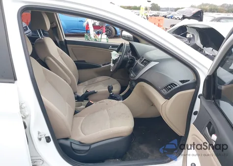 2016 Hyundai Accent Se z USA, uszkodzony, nr VIN KMHCT4AEXGU161802